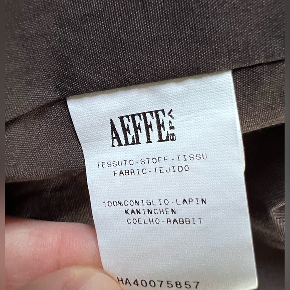 MOSCHINO Cheap and Chic leopard print rabbit fur jacket - Picture 15 of 16